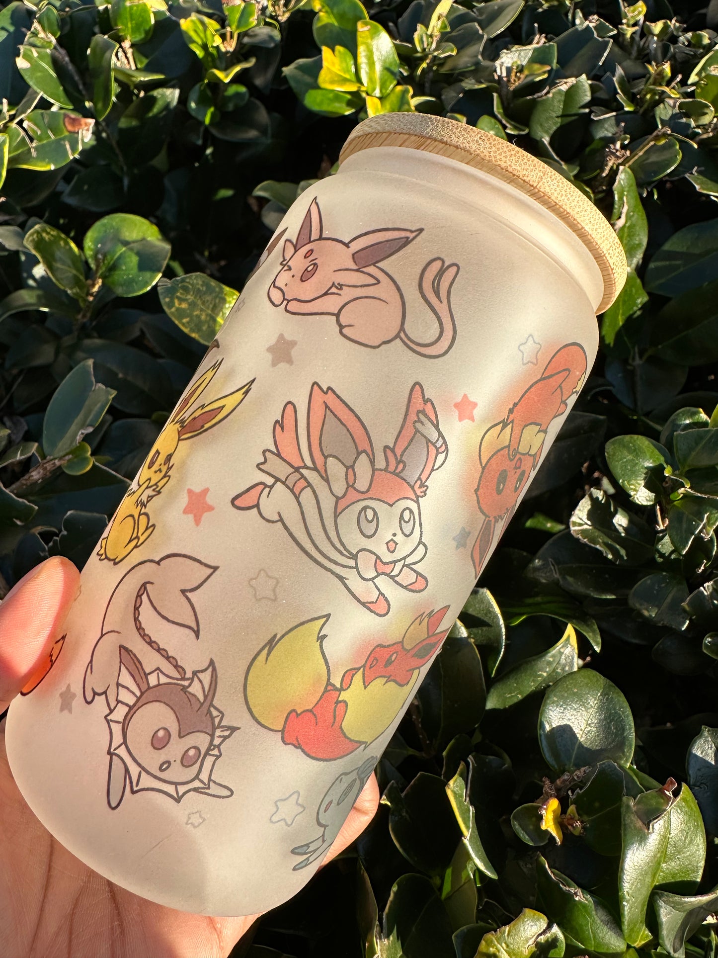 Eeveelution anime doodle cup