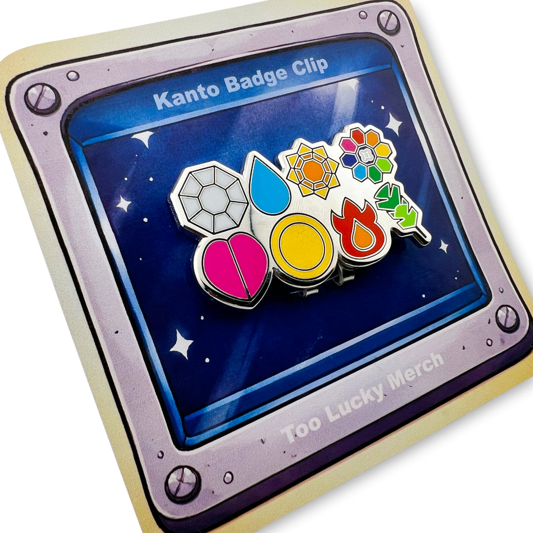 Kanto Badges Clip