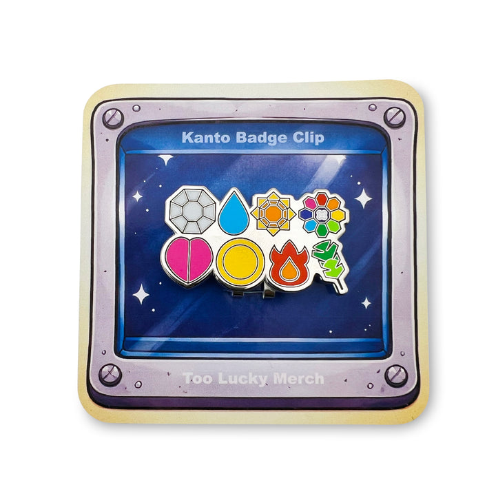 Kanto Badges Clip