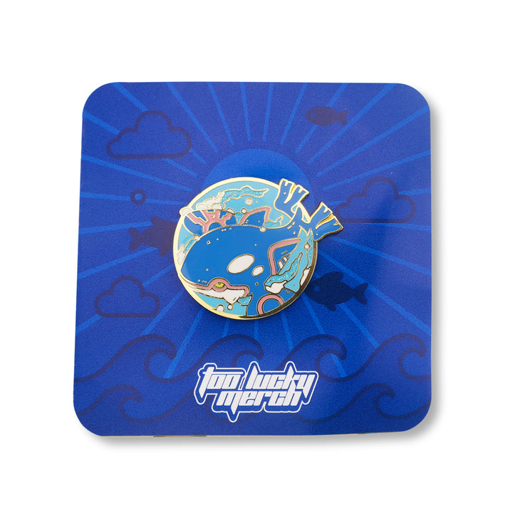 Blue Tempest Pin