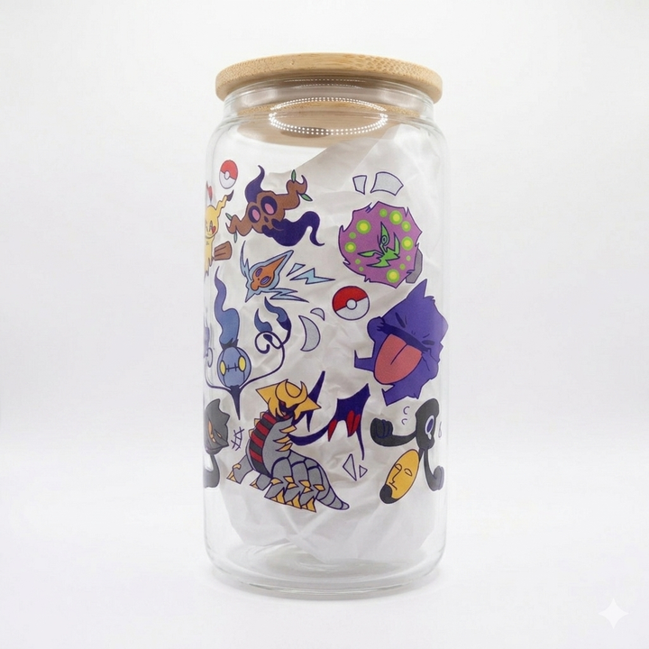 Ghost Type Doodle Cup