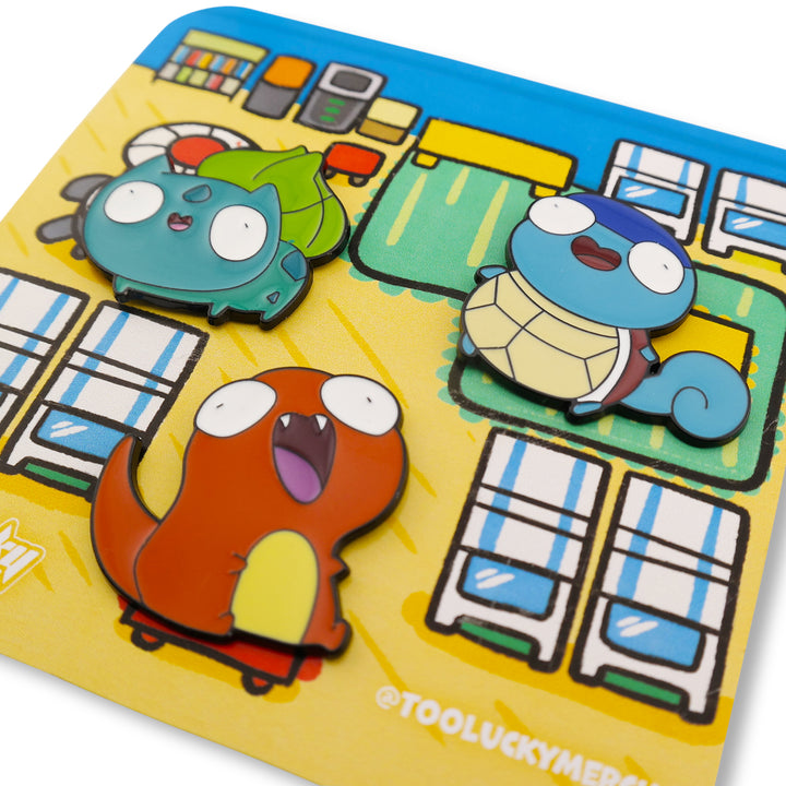 Derpy Starters Pin Set