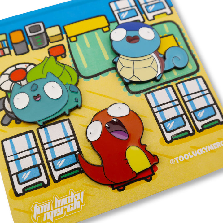 Derpy Starters Pin Set