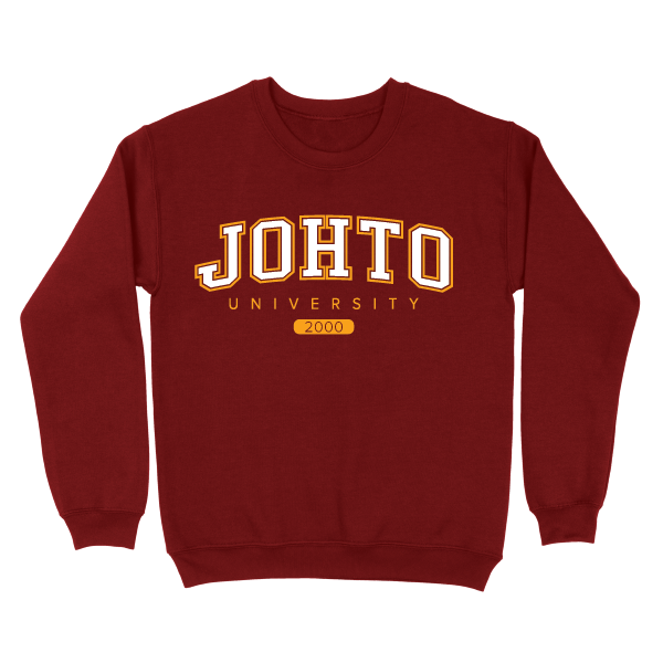 KANTO, JOHTO, HOENN University Sweatshirt – TooLuckyMerch