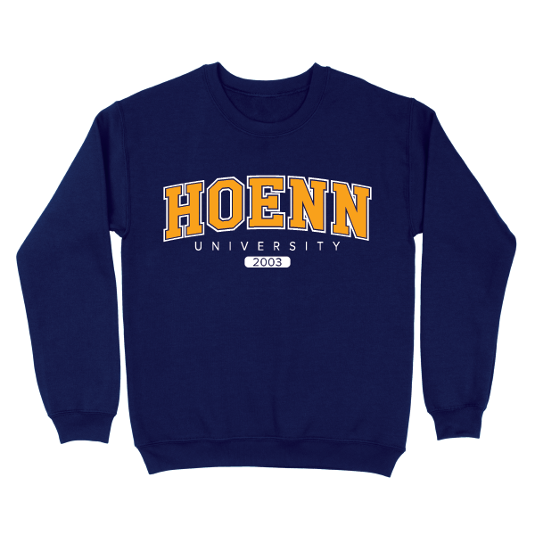 KANTO, JOHTO, HOENN University Sweatshirt