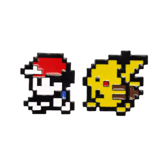 Red & Pika Pin